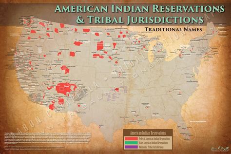 Native American Reservations Map